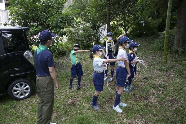 日野2団カブ隊の活動写真その12