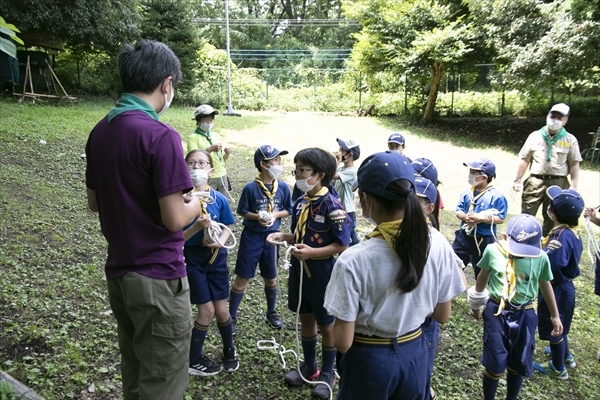 日野2団カブ隊の活動写真その15