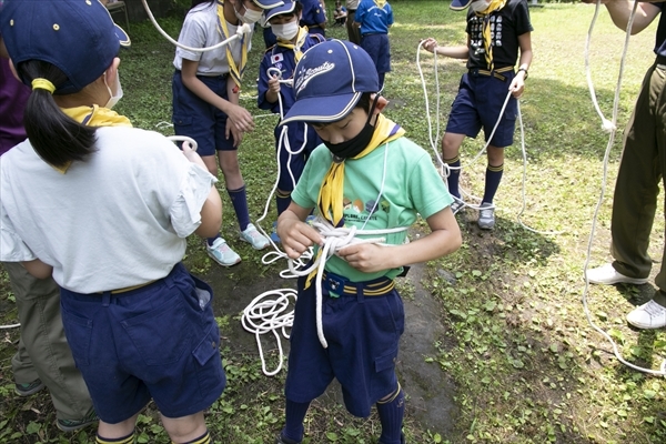 日野2団カブ隊の活動写真その16