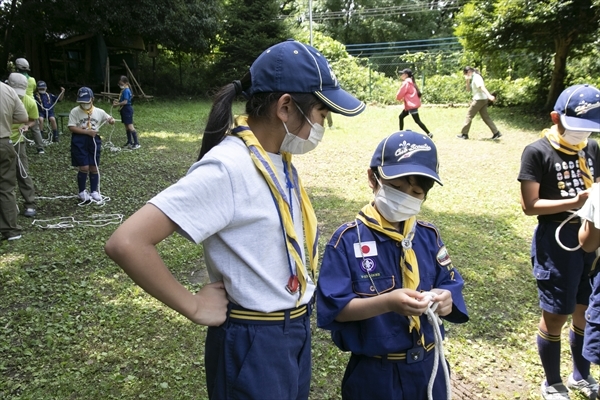 日野2団カブ隊の活動写真その17