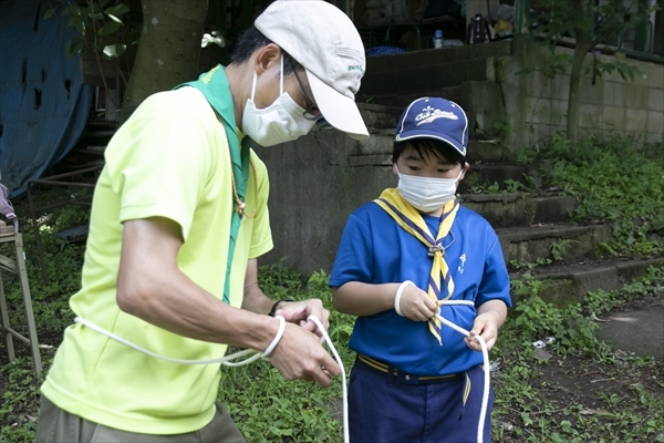 日野2団カブ隊の活動写真その22