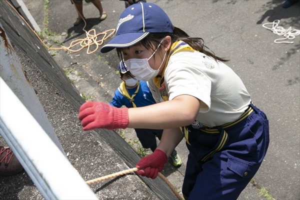 日野2団カブ隊の活動写真その34