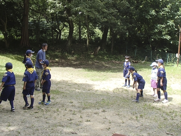 日野2団カブ隊の活動写真その1