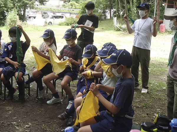 日野2団カブ隊の活動写真その17