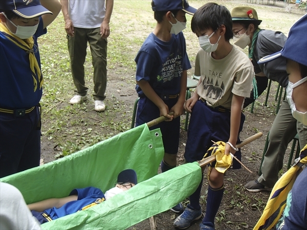 日野2団カブ隊の活動写真その21