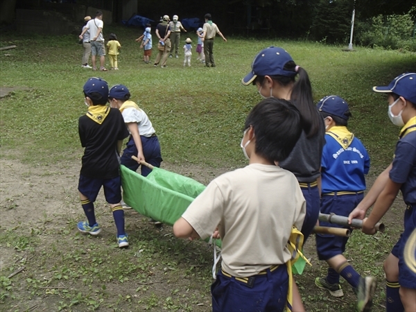 日野2団カブ隊の活動写真その22