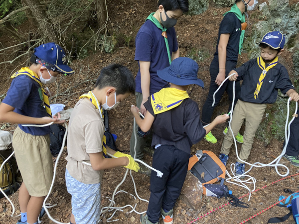 日野2団カブ隊の活動写真その19