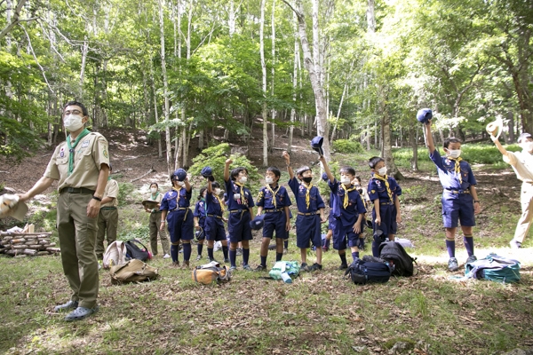 日野2団カブ隊の活動写真その45