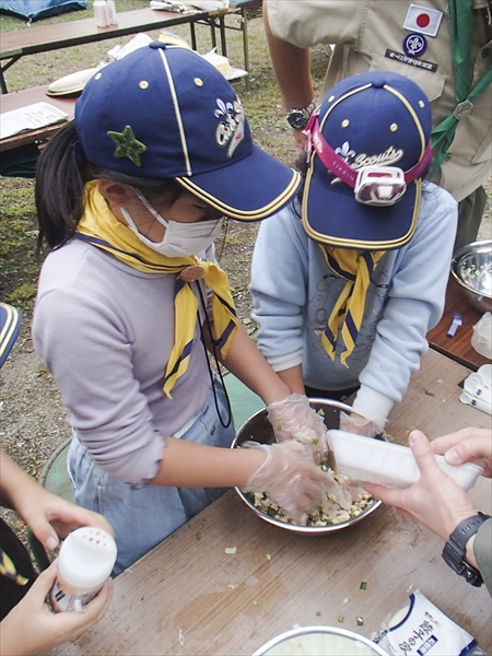 日野2団カブ隊の活動写真その27