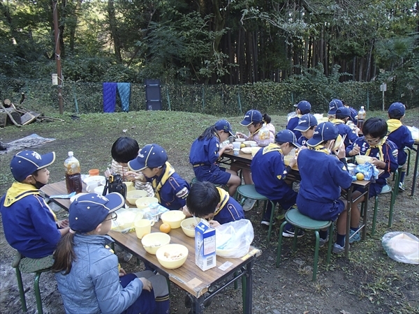 日野2団カブ隊の活動写真その13