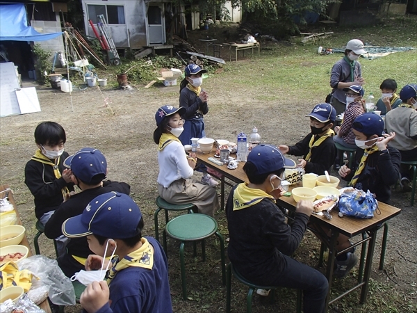 日野2団カブ隊の活動写真その45