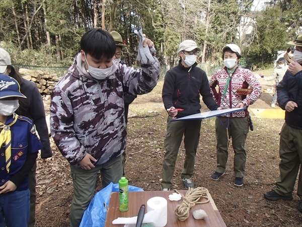 日野2団カブ隊の活動写真その24