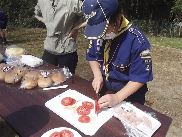 日野2団カブ隊の活動写真その9