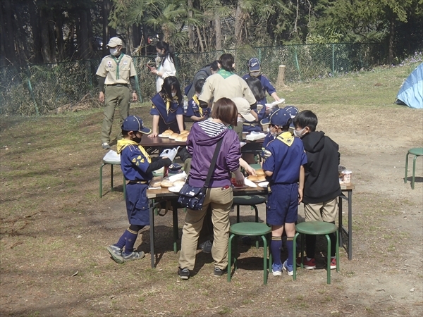 日野2団カブ隊の活動写真その12