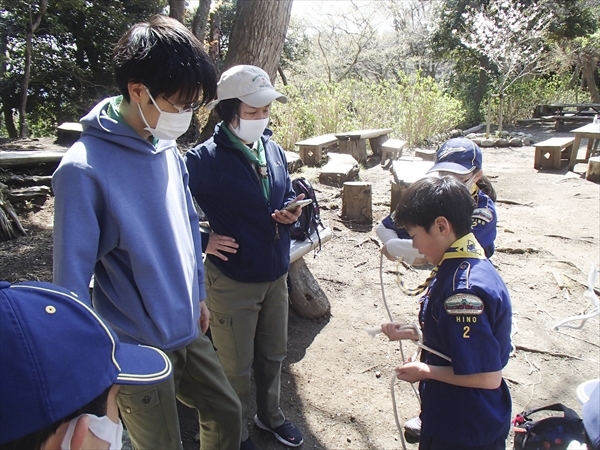 日野2団カブ隊の活動写真その16