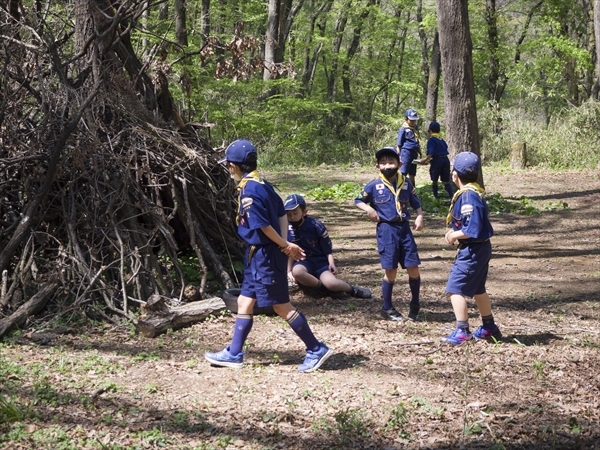 日野2団カブ隊の活動写真その38