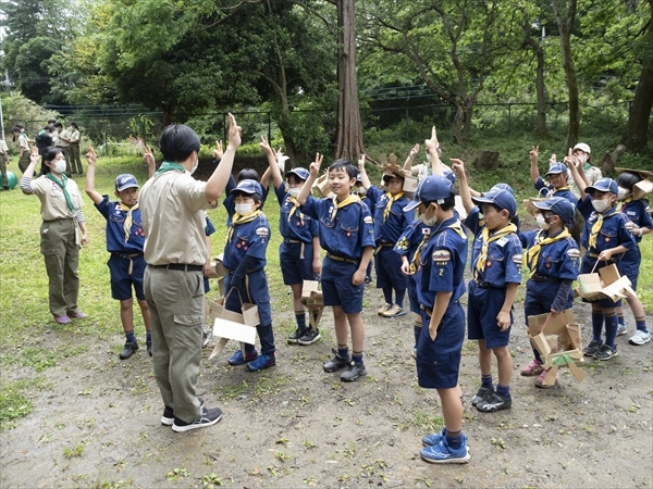 日野2団カブ隊の活動写真その13