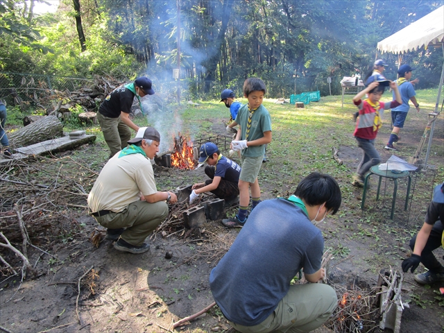 日野2団カブ隊の活動写真その38