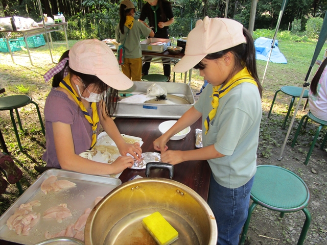 日野2団カブ隊の活動写真その45