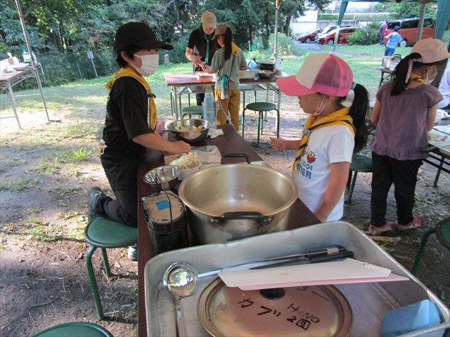 日野2団カブ隊の活動写真その47