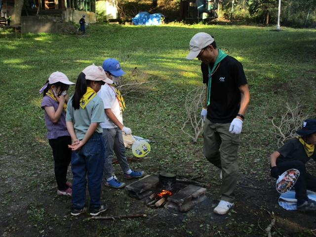 日野2団カブ隊の活動写真その53