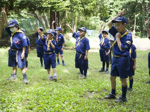 日野2団カブ隊の活動写真その24