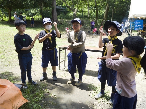 日野2団カブ隊の活動写真その40