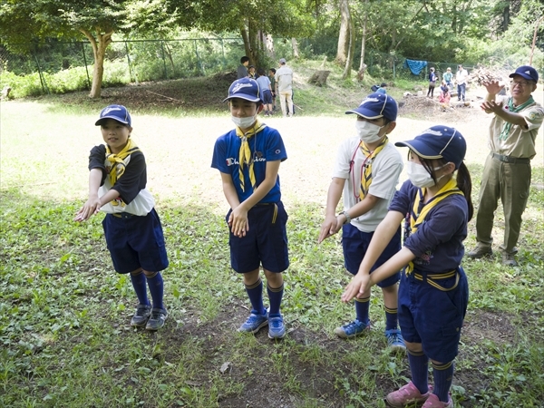 日野2団カブ隊の活動写真その41