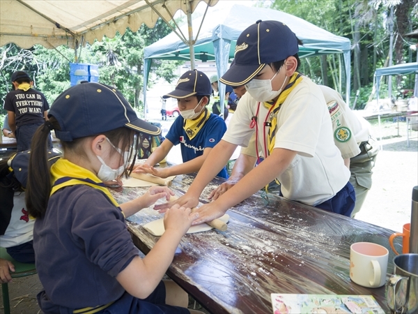 日野2団カブ隊の活動写真その43