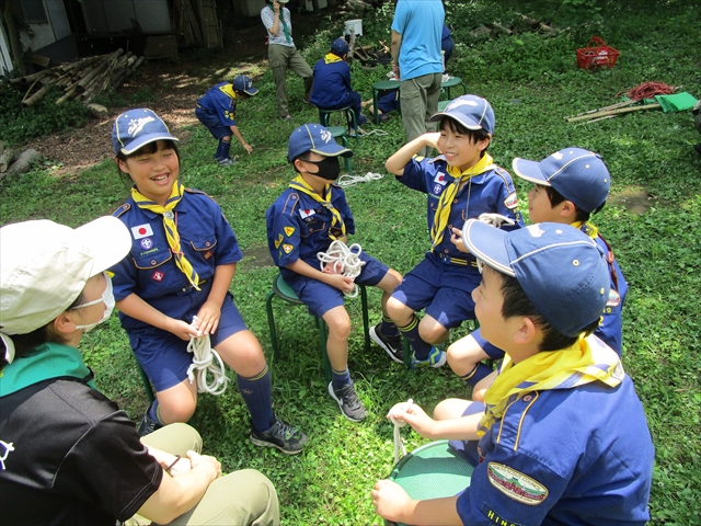 日野2団カブ隊の活動写真その9