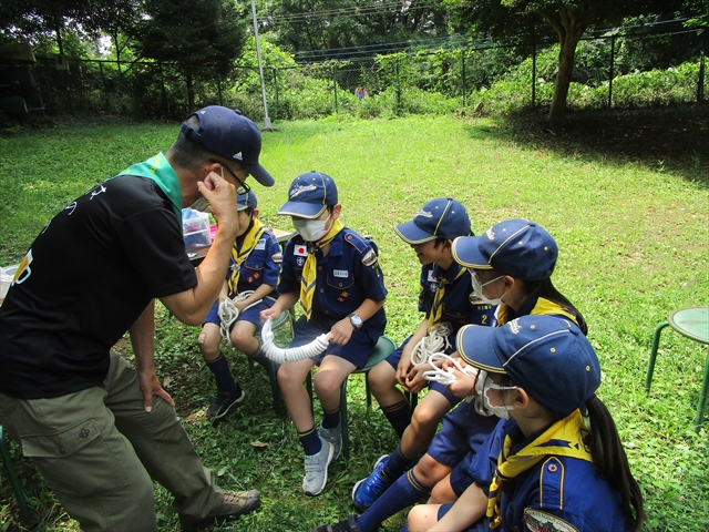 日野2団カブ隊の活動写真その10