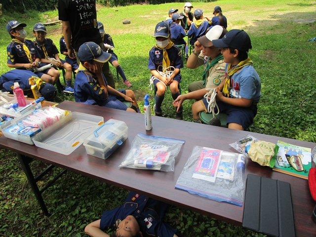 日野2団カブ隊の活動写真その11