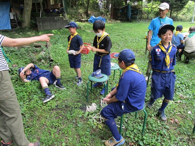 日野2団カブ隊の活動写真その12