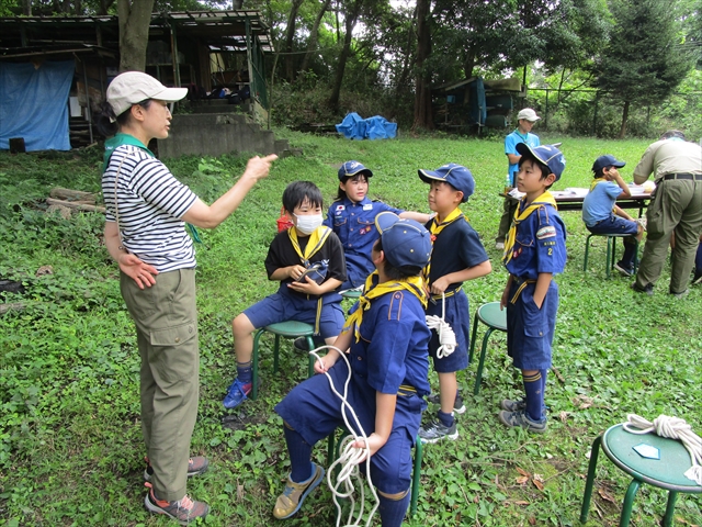 日野2団カブ隊の活動写真その13