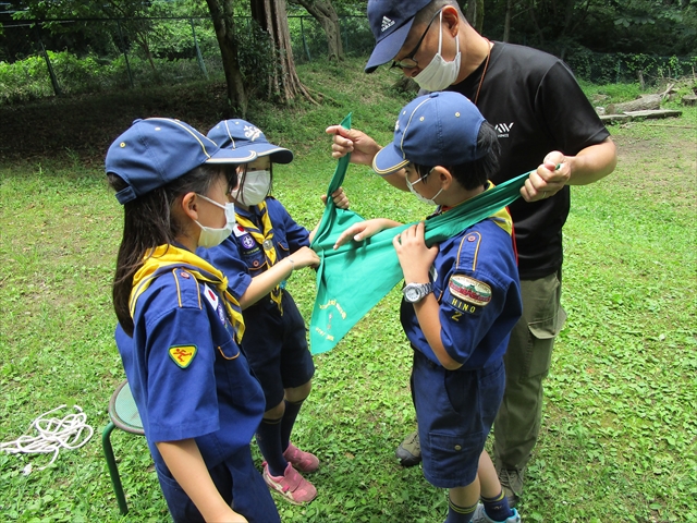 日野2団カブ隊の活動写真その19