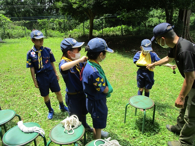 日野2団カブ隊の活動写真その24