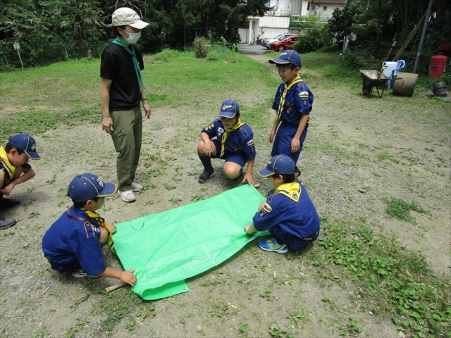 日野2団カブ隊の活動写真その29