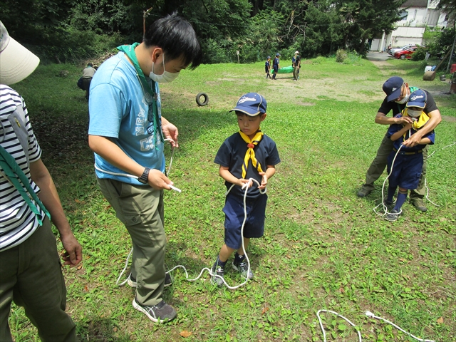 日野2団カブ隊の活動写真その31