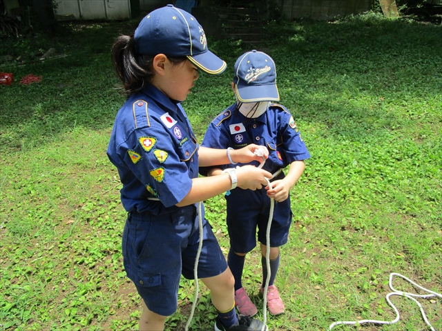 日野2団カブ隊の活動写真その32