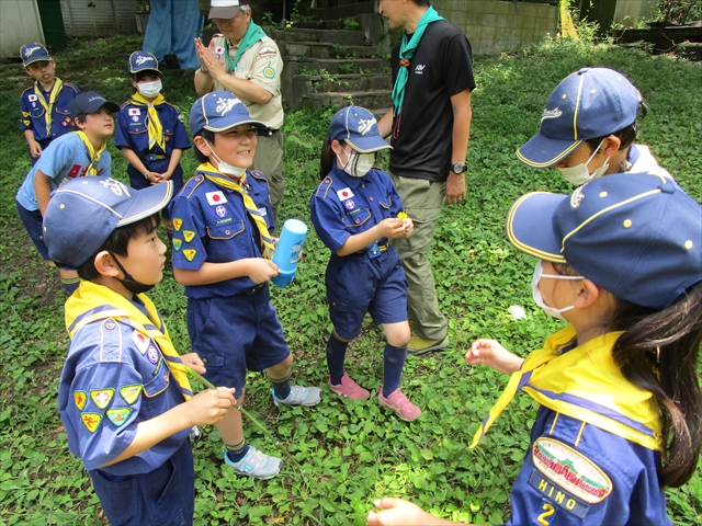 日野2団カブ隊の活動写真その35