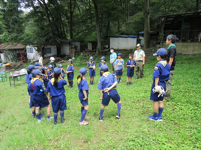 日野2団カブ隊の活動写真その39