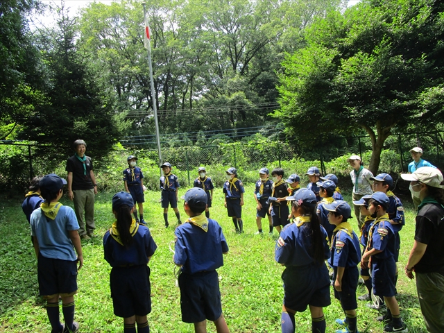 日野2団カブ隊の活動写真その40