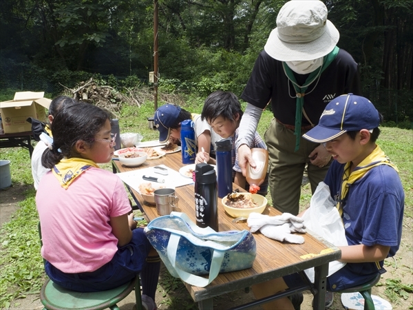 日野2団カブ隊の活動写真その23