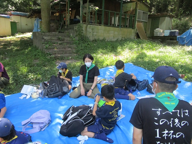 日野2団カブ隊の活動写真その9