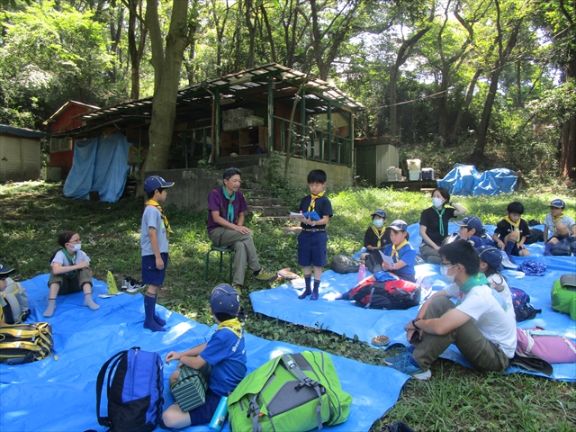 日野2団カブ隊の活動写真その15