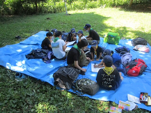 日野2団カブ隊の活動写真その27