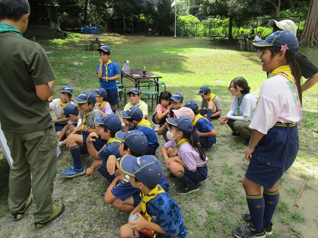 日野2団カブ隊の活動写真その9