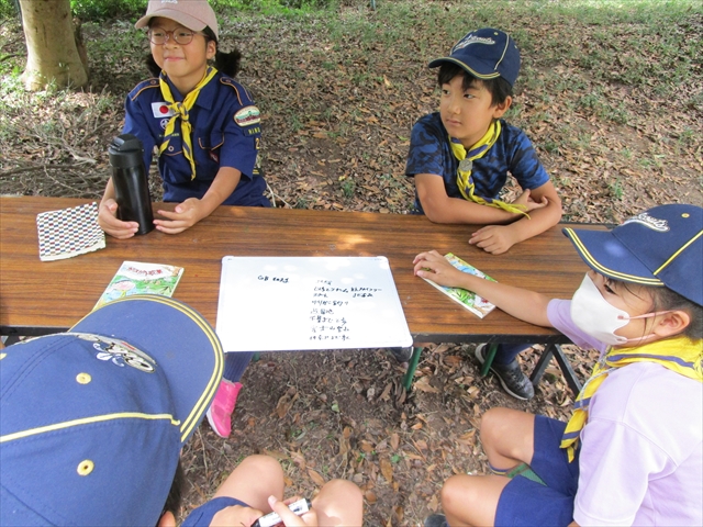 日野2団カブ隊の活動写真その16