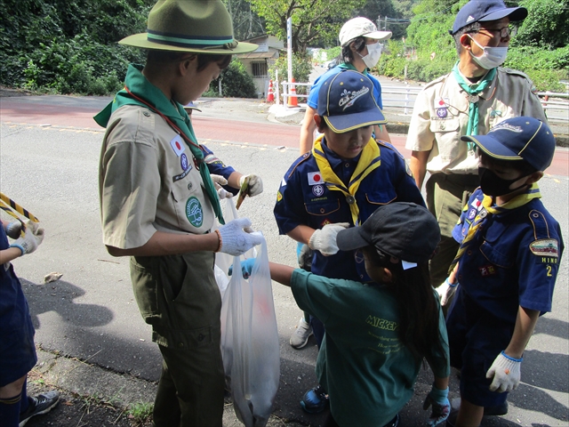 日野2団カブ隊の活動写真その14