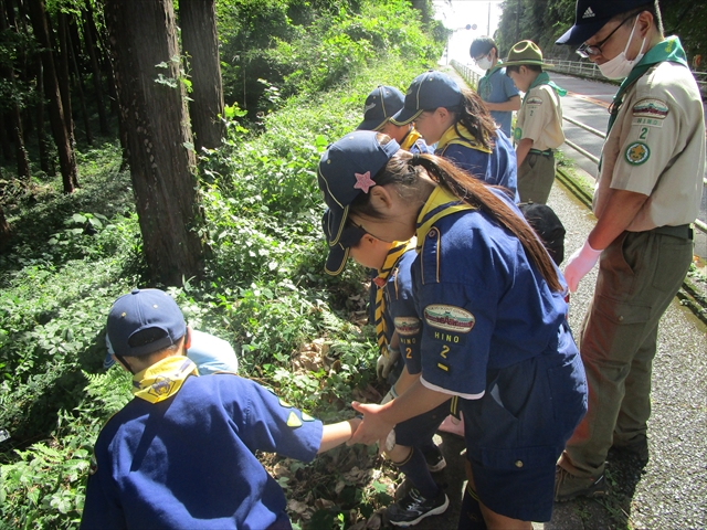 日野2団カブ隊の活動写真その15